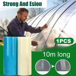 10M Greenhouse Film Repair Tape Agriculture Film Repair Tape UV Resistant Transparent Garden Orchard Greenhouse Protect Tools