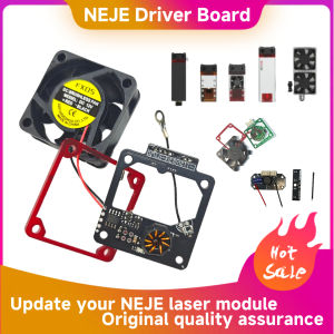NEJE 40X40MM 12V Dual LD Driver Board for NEJE E40 E80 A40640 A40630 F30130 N40630 N30820 A30130 Laser Module