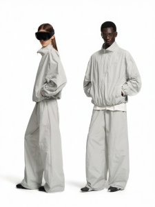 Loopsoon | Casual Stand-up Collar Zippered Loose Jacket