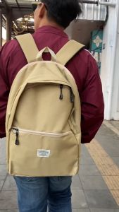 Rowndvsn Bag Pack Khaki - Tas Ransel Morinda Khaki Rown Division