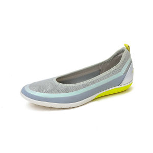 Huogen Mesh Breathable Sneaker Womens Slip-on Flats Flats Plaid Elegance Mother Shoes Soft Bottom Travel Shoes