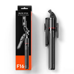 DANYCASE | 67in F16 Bluetooth Selfie Stick Tripod - Wireless Extendable Phone Holder with 1/4" Screw for Smartphone/Camera/Vlog