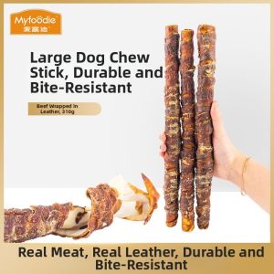 MYFOODIE | Dog Pet Dental Chews for All Sizes Clean Teeth Resistant Biting