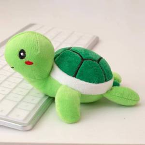 Beast Kingdom | Newest Dopamine Turtle Backpack Pendant Keychain Kawaii Plush Toy Figure Doll Cartoon Cute Gift Doll for Friends Suitable Doll