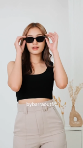 Diora Highwaist Celana Wanita Pants Kulot Straight Cut Pants Wanita