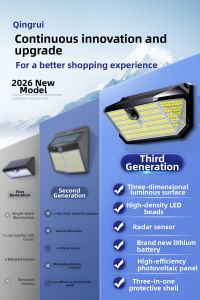 QIR | Solar Courtyard Light Outdoor Waterproof Motion Sensor