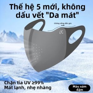 KEKESHANGJIA | Mặt Nạ Chống Nắng Chống Tia UV Thoáng Khí Dễ Nhìn Thấy