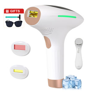 VANCOSTAR | Newest Cooling Laser Hair Removal 3in1 for Women Men Rejuenation Acne Treatment Permanent Painless Bikini Trimmer IPL Epilator