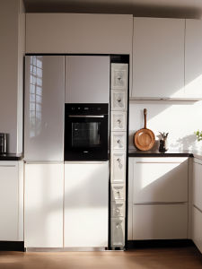 European Style Drawer Type Kitchen Fridge Gap Cabinet Narrow Mobile Storage Box for Fruit Vegetable Bathroom Bedroom Wardrobe