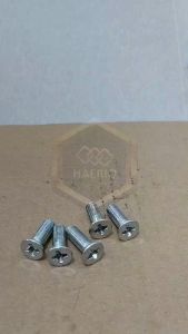 10 BIJI BAUT JF M8X25 FLAT HEAD SEKRUP M8 X 25 PANJANG 25CM 25 CM BAUD 8 8X25 8 X 25 MM 25MM OBENG PLUS SKRUP PUTIH GALVANIZ GALVANIS GALPANIS PITCH DRAT 1.25