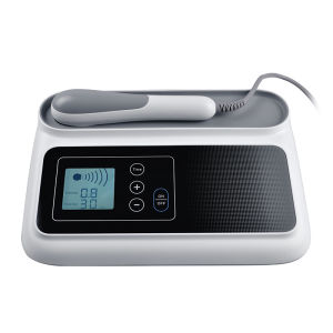 Ultrasonic Therapy Machine Ultrasonic Vibration 5 Gears Intensity Touch Control LCD Screen Display Full Body Therapy Massager