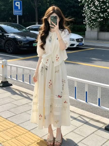 NIUVIES | Floral Print Dress for Summer Long