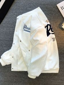 Phong Cách Bóng Chày Vibe Của Mỹ Dành Cho Nam Giới Áo Khoác Mùa Thu Áo Khoác Ngoài Thời Trang Pilot Áo Khoác Retro Hạng Nặng Thời Trang Rộng Rãi Fit Long Tay Áo