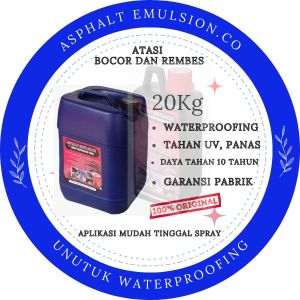 Pelapisan Anti Bocor Dan Rembes Aspal Emulsion