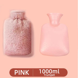 Water filled hot water bottle classic hot water bag mens and womens home outdoor hot water bag perfect gift for relieving pain