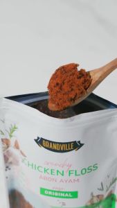 Grandville Abon Crunchy - Abon Cipung | Ikan Ori & Spicy - Tanpa Pengawet & Msg Bpom