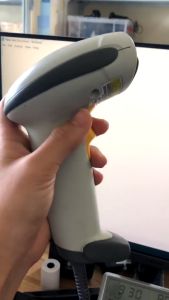 Symbol Motorola LS4208-SR20001ZZR 1D Laser Barcode POS Scanner + USB Capble