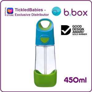 bbox Tritan Drink Bottle  15oz / 450ml ( b.box australia kids children toddler 450 ml 15 oz spill-proof water travel )