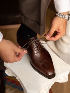 Custom Made Luxurious Business Formal Brogue Shoes