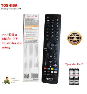 Remote Điều khiển tivi Toshiba RM-L1392 đa năng các dòng TV Toshiba LCD/LED/SmartTV- Hàng tốt Tặng kèm Pin