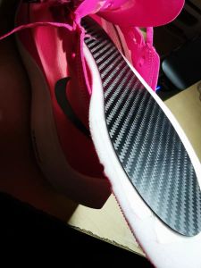 Carbon Plate Insole Full Palm 3K Carbon Fiber Material Sports Insole Running Shoes Carbon Plate Racing Brush Shoe Carbon Plate Enhanced Twist Resistance