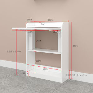 Wall Hanging Ultra-Thin Folding Table Wall Learning Storage Desk Corner Multi-Functional Computer Desk down Folding Table