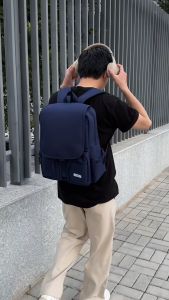 Balo NATO® "Dream - Backpack" Sợi Vải SmartCanvas/Deluxe Ba Lô Đựng Laptop Nam Nữ Đẹp Đi Học Đi Làm Đi Chơi Đen Xanh