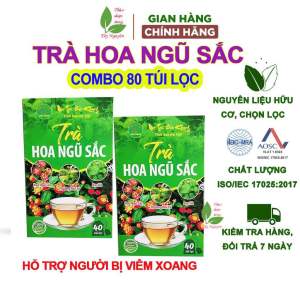 80 gói trà tiêu xoang Bảo Khang viêm xoang xoang mũi long đờm đào thải dịch mủ đau nhức mũi do xoang
