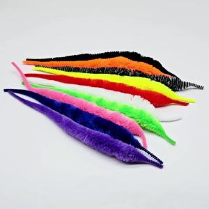 50 Sợi Len Chenille Hình Sâu Nhiều Màu Sắc Đuôi Sóc Dùng Làm Mồi Câu Cá Tự Chế Phụ Kiện Câu Cá Hồi Cá Vược