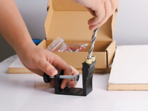 Pocket Hole Jig Kit Adjustable Angle Woodworking Tool for DIY Furniture Repair Projects