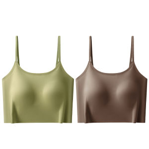 MiiOW | Áo ba lỗ nữ MiiOW Cat Person Vest dây đeo ngực tích hợp mùa xuân hè 2025 mới không cần mặc đồ lót bên trong áo khoác ngoài