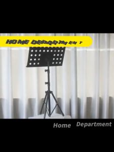 【In Stock】Original Adjustable Height Music Stand Lifting Guitar Professional Music Stand With Bag Stand Lyrics Stand Heavy Duty Music Accessories Music Stand Heavy