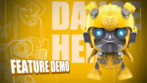 New Robot Toy Dance Hero Action Figure with LED Dancing Light