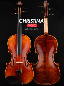 Christina | Professional Grade Wooden Student Violin for Beginners and Performers