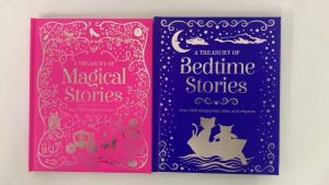 Treasury of Bedtime Stories Book With Over 50 Stories & Nursery Rhymes Hardcover For Kids