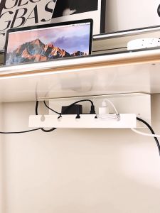 Under Table Cable Organizer Cable Holder Cable Hider Cable Management Box
