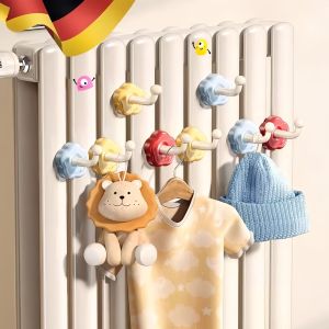 Dopamine Heated Radiator Clothes Drying Rack Special Pipe Hanging Home Use Drying Clothes Hanger Storage Organizer Small Size