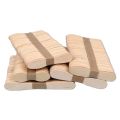 50/100Pcs ไม้ Ice Cream Sticks MINI Popsicle Sticks ธรรมชาติโฮมเมดไอศกรีมขนมเค้กช้อน Popsicle ทําอุปกรณ์เสริม. 