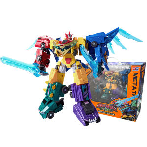 Auldey | Third Season New Transformable Phoenix Boys Toy Robot