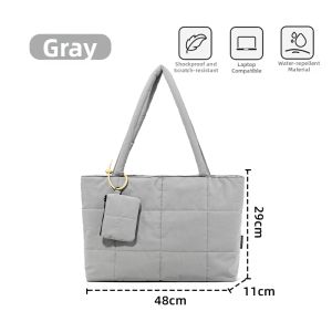AUDPIGET | Commuter Laptop Bag Tote Crossbody Bag