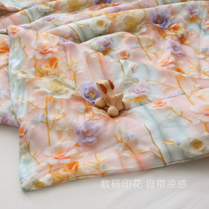 Chăn Điện Tử Lụa Mềm Mát Mẻ Mùa Hè Chăn Mỏng Chăn Máy Lạnh Chăn Cho Trẻ Em Chăn Dệt Kim Hình Gấu Chăn Lông Mịn Mát Mẻ