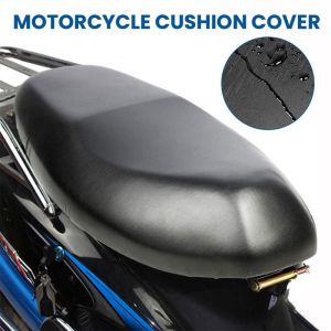 Leather Motorcycle Seat Cover Waterproof Dust Protector Anti Scratch Easy Clean Motor Seat Cushion Cover