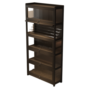 ZHUSHANXIA | Dustproof Acrylic Display Case with Lock