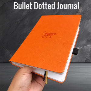 BUKE Tiger Dotted Journal 160gsm Thick Paper Dot Grid Notebook 160 Pages Numbered 5*5mm DOT-GRID Layouts