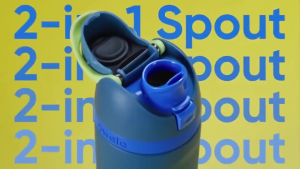 (100% Official Genuine)Owala FreeSip 24oz/32oz Water Bottle dual drinking spout large capacity sports portable leak-proof Large capacity water cup