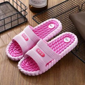Dép Đi Trong Nhà Và Nhà Tắm Massage Chống Trượt Nam Nữ - Dép Lê Nhựa PVC Cao Cấp Thoáng Khí Siêu Nhẹ 🔥goya155🔥