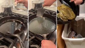 简素净 | Commercial Waste Cooking Oil Solidifier 160g Fast Grease Hardener Powder for Restaurant Deep Fryer Easy Cleanup & Safe Disposal