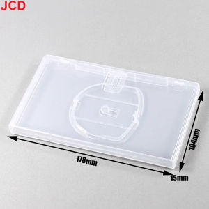 JCD 1pc Plastic Transparent Storage Shell Case Cover For PSP 1000 2000 3000 UMD Protective Box Game Disc Shell Protective Box 