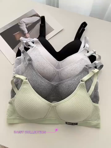 [COD] Bra Set 6 pcs Bundle Girls Wireless Bra Thin Cotton Without Steel Ring Push Up Bra for Teens Light Weight Invisible-Button Bras Breathable