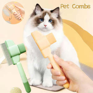 Pet Hair Removal Needle Comb Solid Durable Removes Tangled Hair Grooming Tool Cat Accessories Care